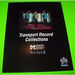Star Trek 25th Anniversary Pinball FLYER Original NOS 1991 Art Print